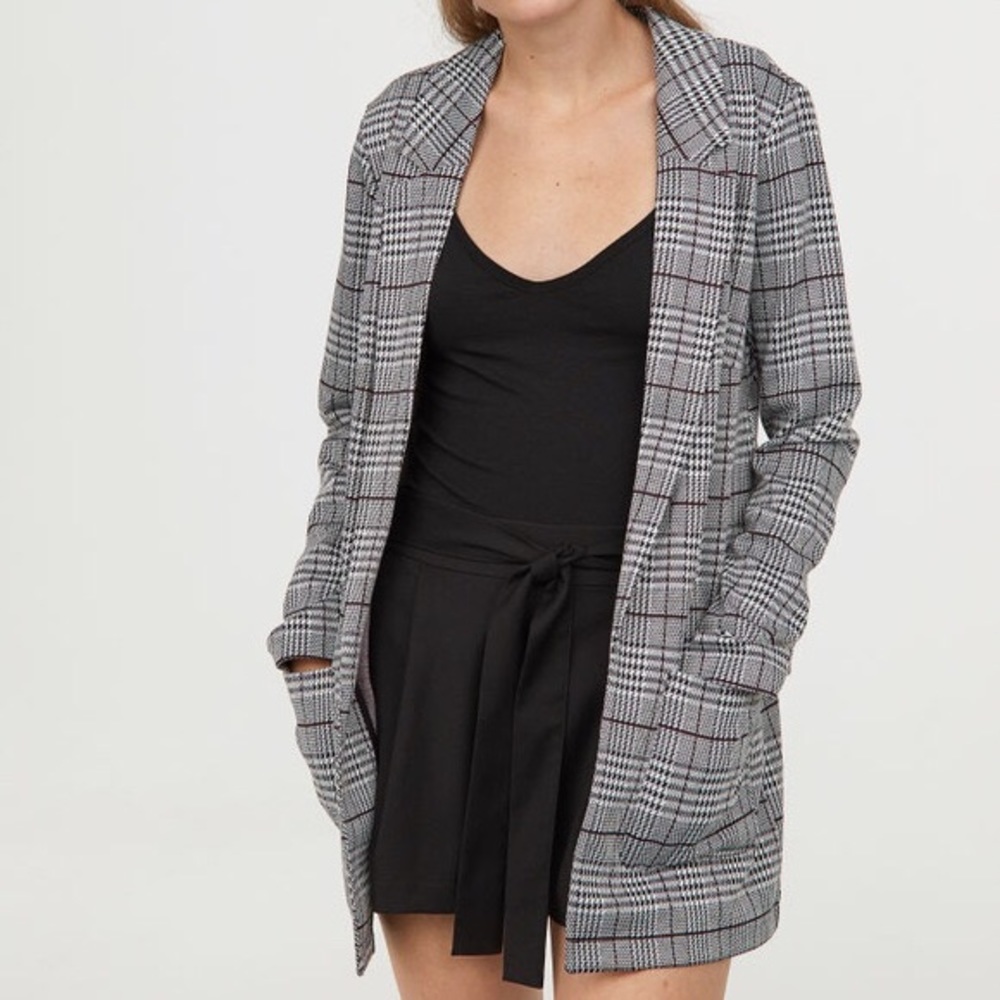 H&M Glen Plaid Jacket